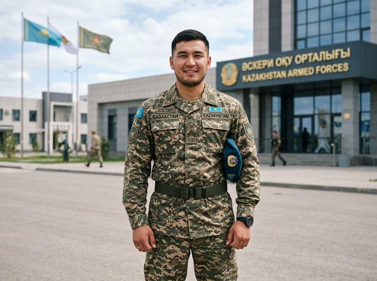 Обучение в Военно-технической школе Казахстана